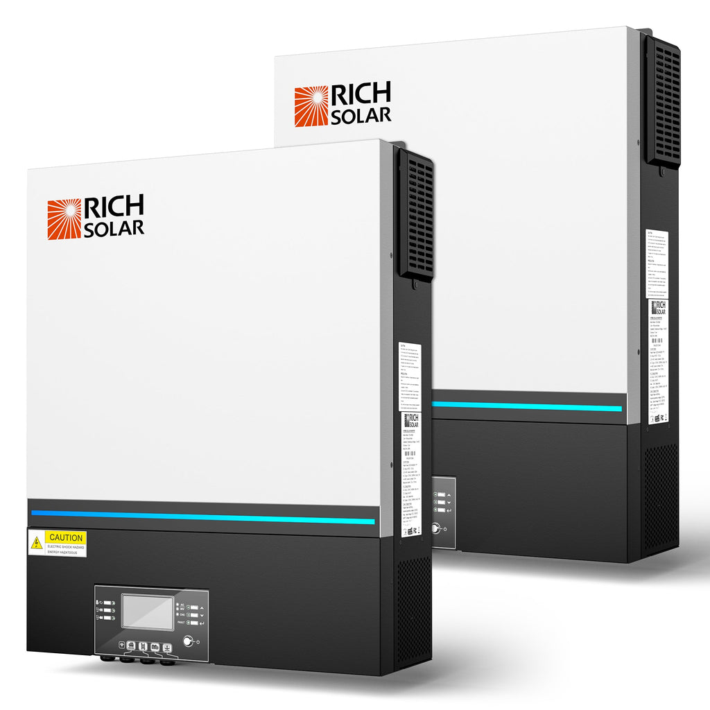NOVA 6548 | 6500 Watt (6.5kW) 48 Volt Off-Grid Hybrid Solar Inverter | Premium 6500W 48V Hybrid Inverter for Campers, Cabins, Tiny Homes, ADUs, RVs, Off-Grid | UL Certified