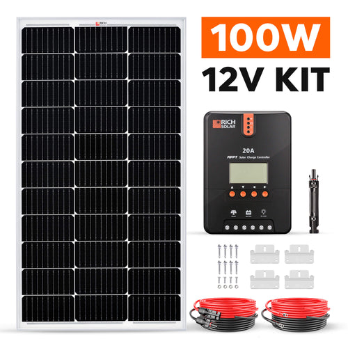 100 Watt Solar Kit