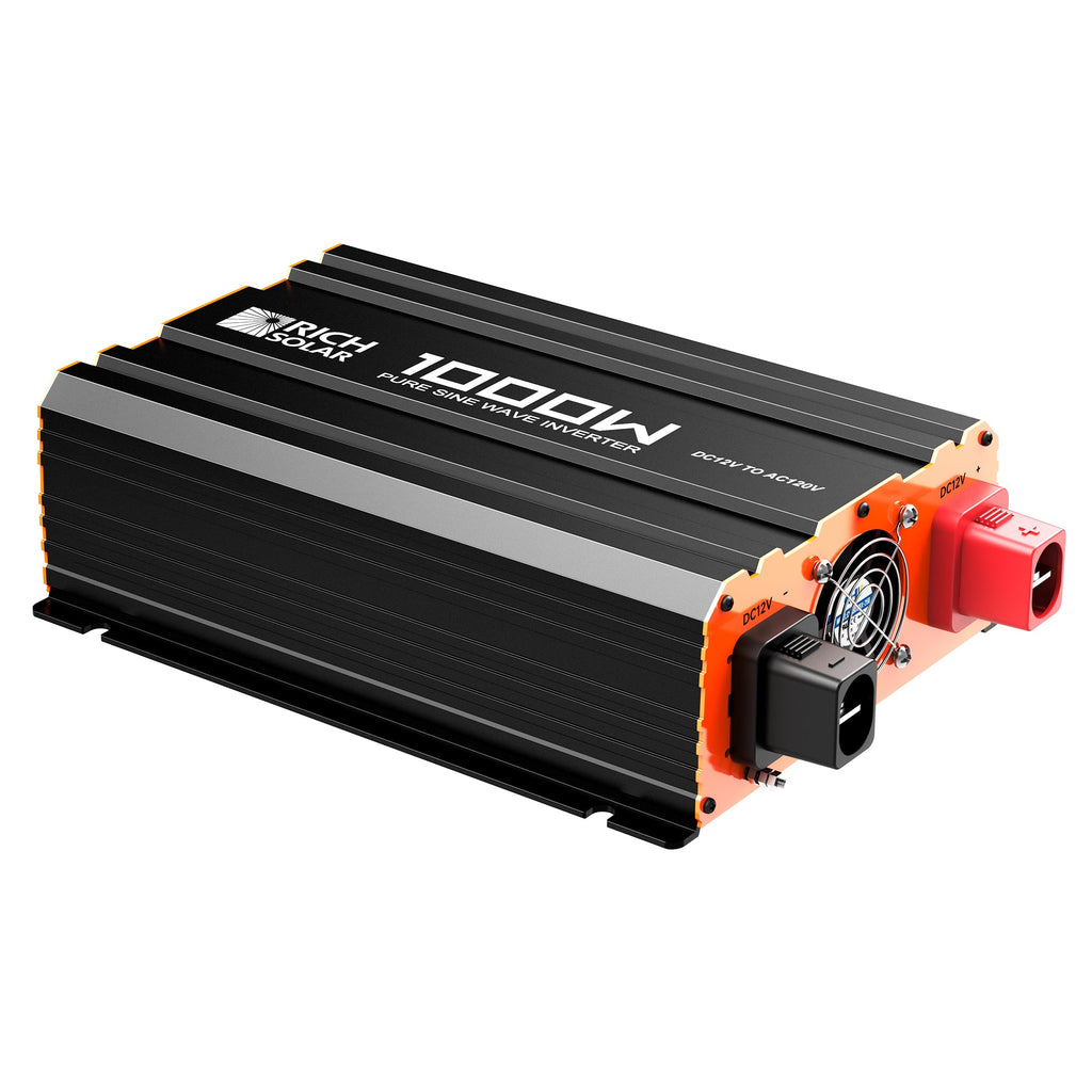NOVA PURE 1K | 1000 Watt (1kW) 12 Volt Industrial Pure Sine Wave Inverter | Powerful 1000W 12V Off-Grid Inverter for RVs, Trailers, Campers, Vans, Trucks, Overlanders, Boats | Top Rated