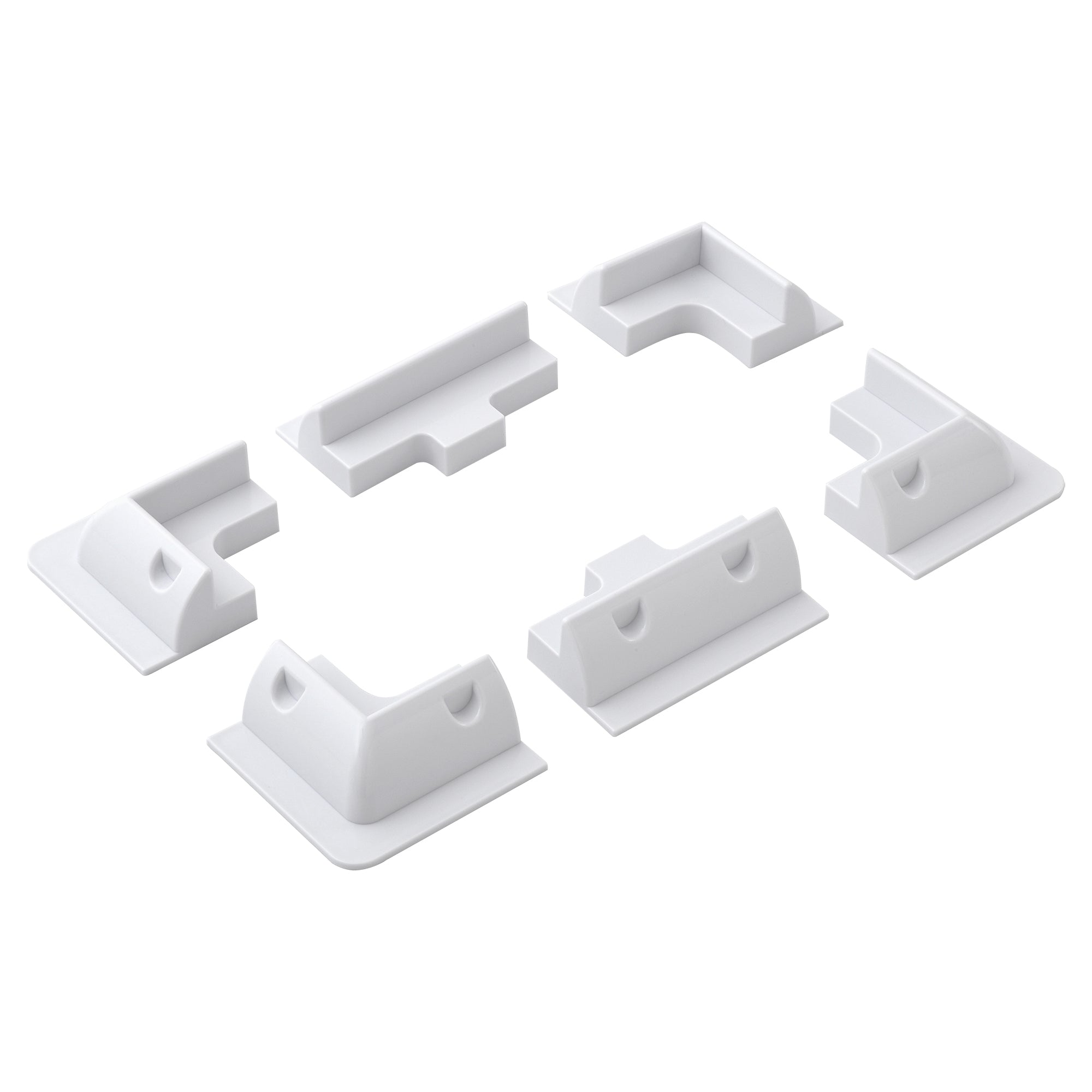 Corner Bracket Mounts | Set of 6 Brackets for Solar Panel Mounting | Designed for RICH SOLAR MEGA Series Solar Panels | Easy to Install