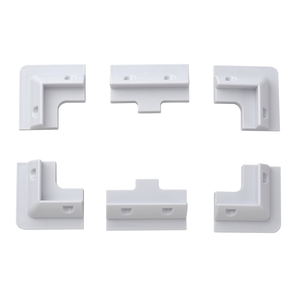 Corner Bracket Mounts | Set of 6 Brackets for Solar Panel Mounting | Designed for RICH SOLAR MEGA Series Solar Panels | Easy to Install