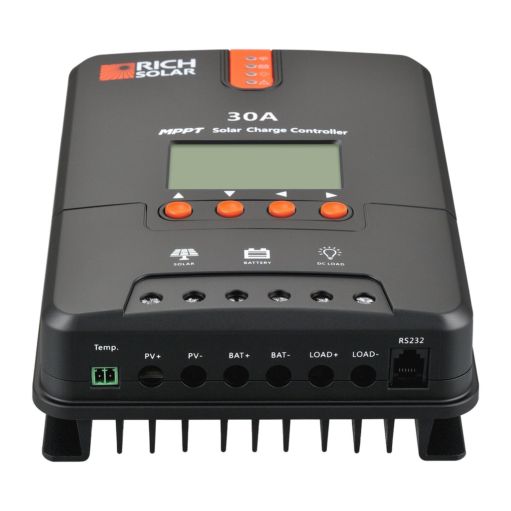 30 Amp MPPT Solar Charge Controller