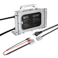 48V (57.6V) Waterproof LiFePO4 Charger | 20A / 25A,  100-240V AC, 8-in-1 Protection, Fan-Cooled