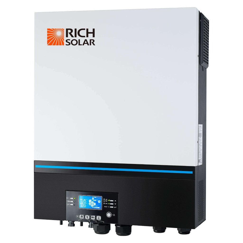 NOVA 6548 | 6500 Watt (6.5kW) 48 Volt Off-Grid Hybrid Solar Inverter | Premium 6500W 48V Hybrid Inverter for Campers, Cabins, Tiny Homes, ADUs, RVs, Off-Grid | UL Certified