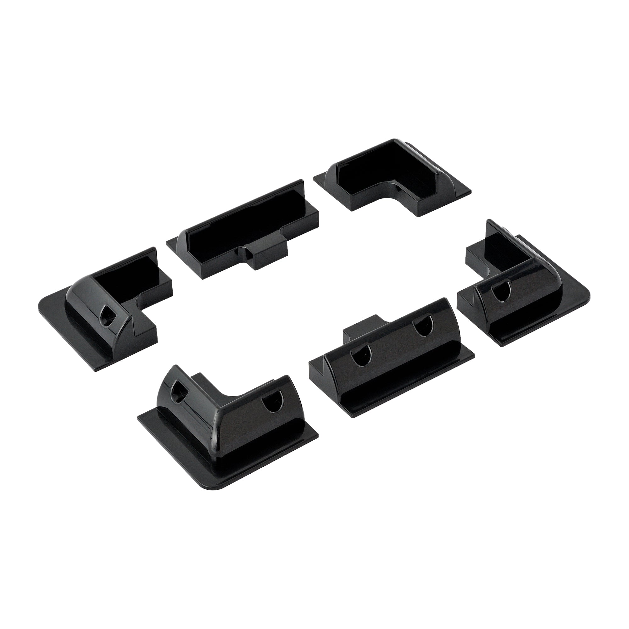 Corner Bracket Mounts | Set of 6 Brackets for Solar Panel Mounting | Designed for RICH SOLAR MEGA Series Solar Panels | Easy to Install