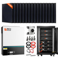 Complete Off-Grid Solar Kit RS-H6548 | 8000W PV Input 48V 120VAC Output + 6560(16x410) Watt Solar PV [KIT-SR0001]