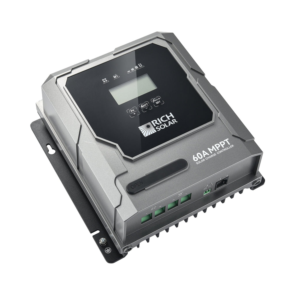 BRAVO 60 | 60A MPPT Solar Charge Controller | Premier 60A 12V/24V MPPT Solar Controller for RVs, Trailers, Campers, Vans, Boats, Off-Grid | Awarded #1 Solar Controller 2025