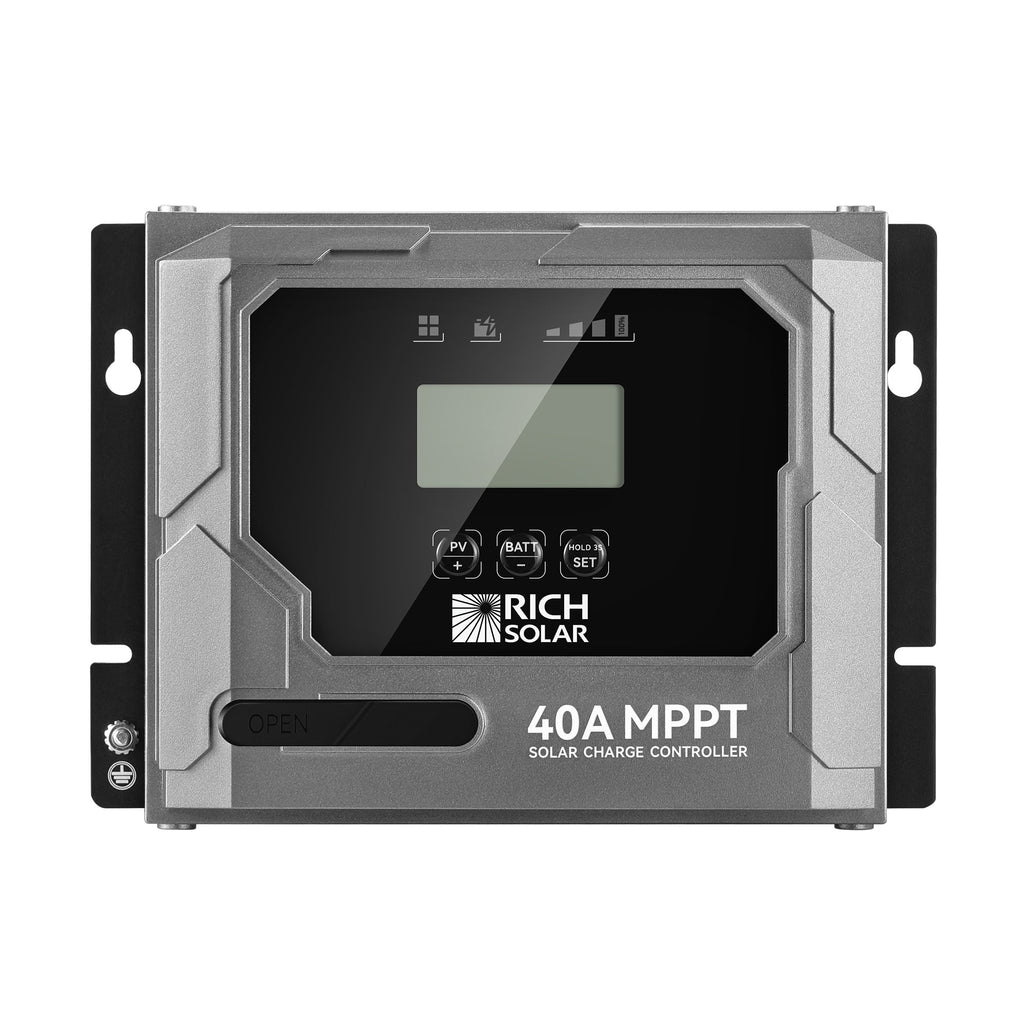 BRAVO 40 | 40 Amp MPPT Solar Charge Controller | Premium 40A 12V/24V MPPT Solar Controller for RVs, Trailers, Campers, Vans, Boats, Off-Grid | Awarded #1 Solar Controller 2025