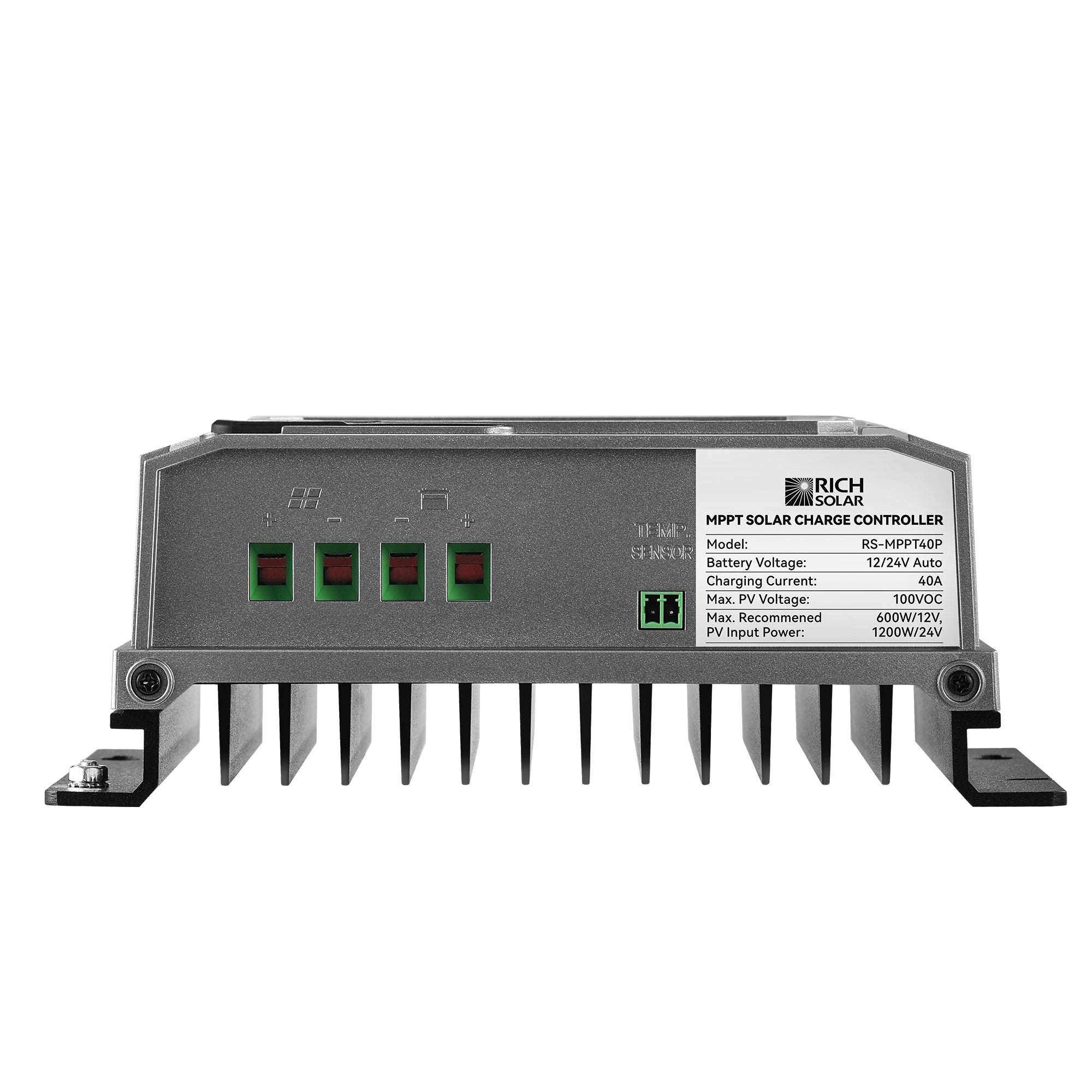 BRAVO 40 | 40 Amp MPPT Solar Charge Controller | Premium 40A 12V/24V MPPT Solar Controller for RVs, Trailers, Campers, Vans, Boats, Off-Grid | Awarded #1 Solar Controller 2025