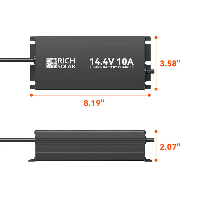 12V 20A DC to DC Battery Charger for RV, Van, Boat, Off-Grid | Lithium &amp; Lead-Acid Batteries