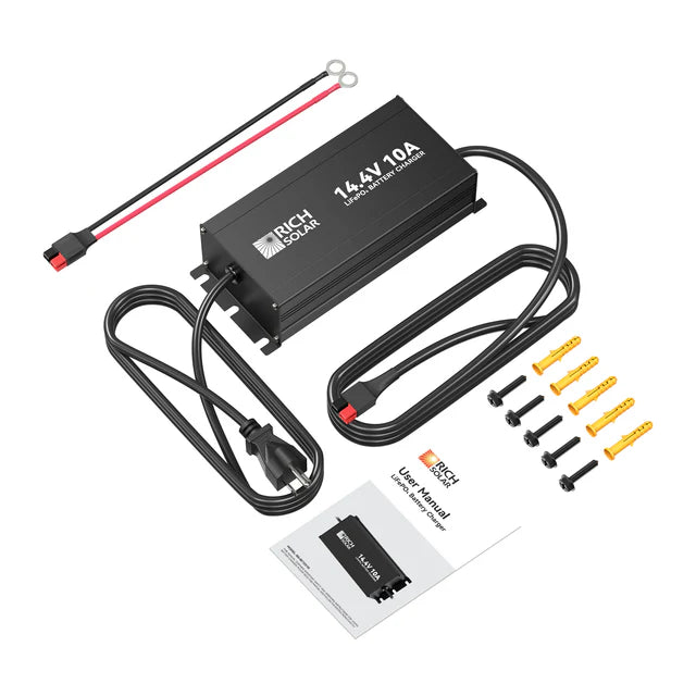 12V 20A DC to DC Battery Charger for RV, Van, Boat, Off-Grid | Lithium &amp; Lead-Acid Batteries