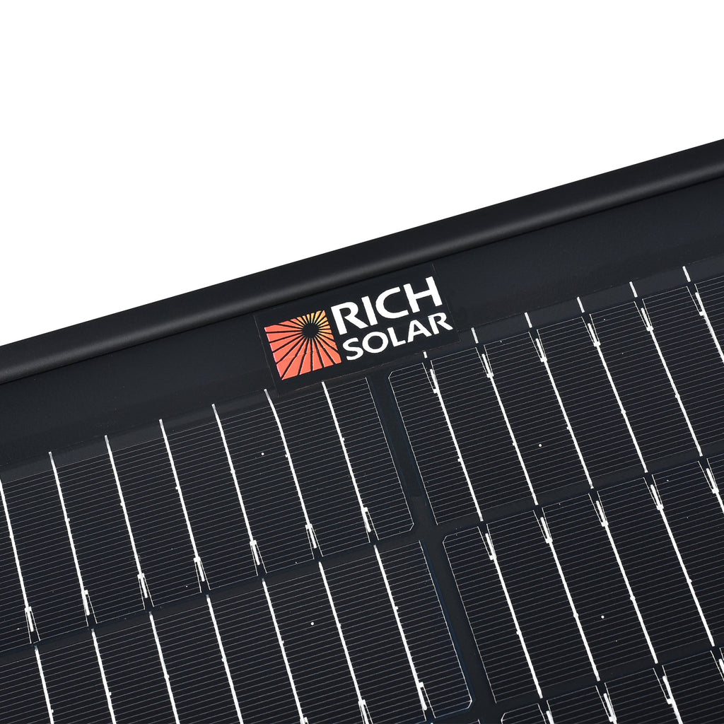 MEGA 100 Portable Briefcase Solar Panel | 100 Watt Portable Solar Panel | Premier 12V Portable Solar Panel for Generators, Power Stations, Vans | High Efficiency BACKORDER