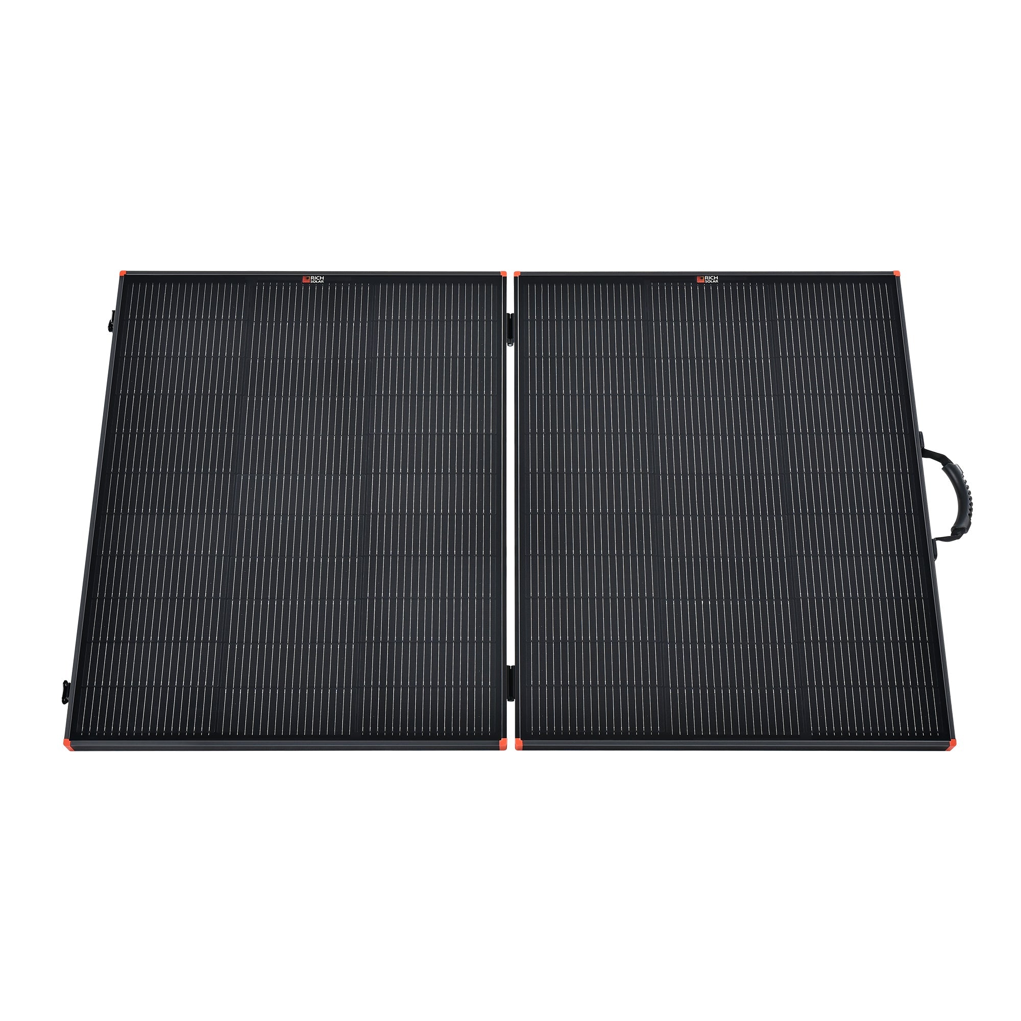 MEGA 200 Portable Briefcase Charging Kit | 200 Watt Portable Solar Panel | Premium 12V Portable Solar Panel for Generators, Vans, Campers | High Efficiency