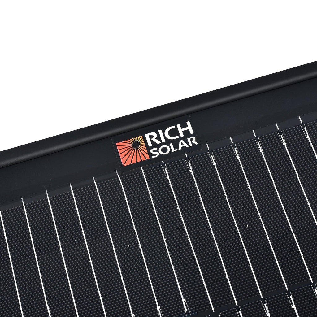 MEGA 200 Portable Briefcase Charging Kit | 200 Watt Portable Solar Panel | Premium 12V Portable Solar Panel for Generators, Vans, Campers | High Efficiency