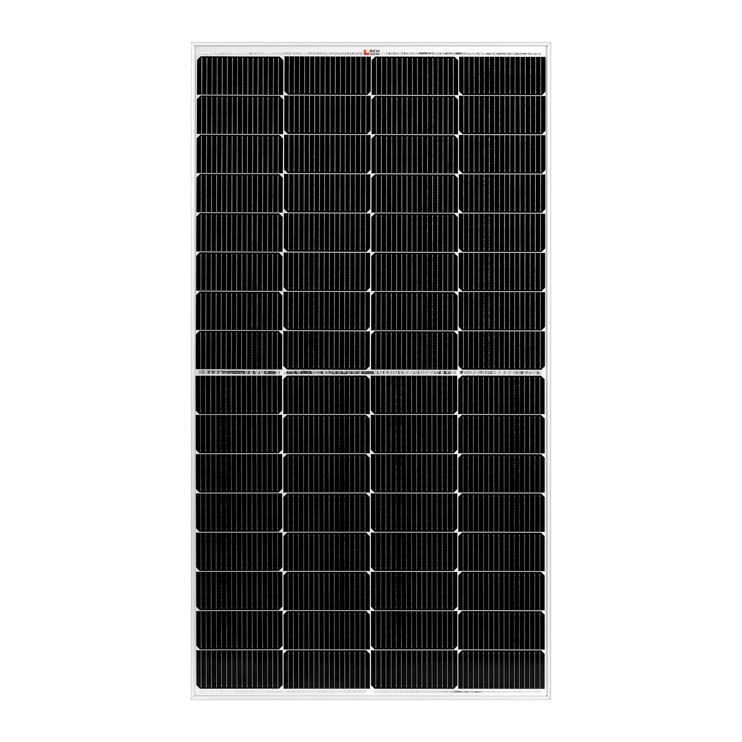 Rich Solar MEGA 220 220 Watt Solar Panel - rear junction box
