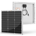 MEGA 50 | 50 Watt Solar Panel | Compact 12V Off-Grid Solar Panel for Boats, Vans, Trailers | 25-Year Output Warranty