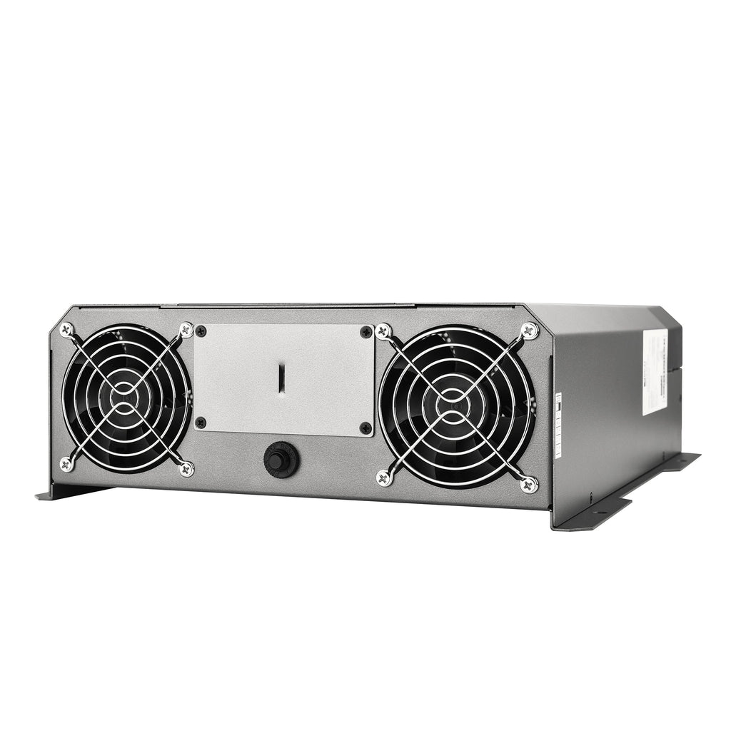 NOVA 2K12 | 2000W 12V Pure Sine Wave Inverter with Built-in Transfer Switch | UL458 Certified for RVs, Campers, Trailers, Vans