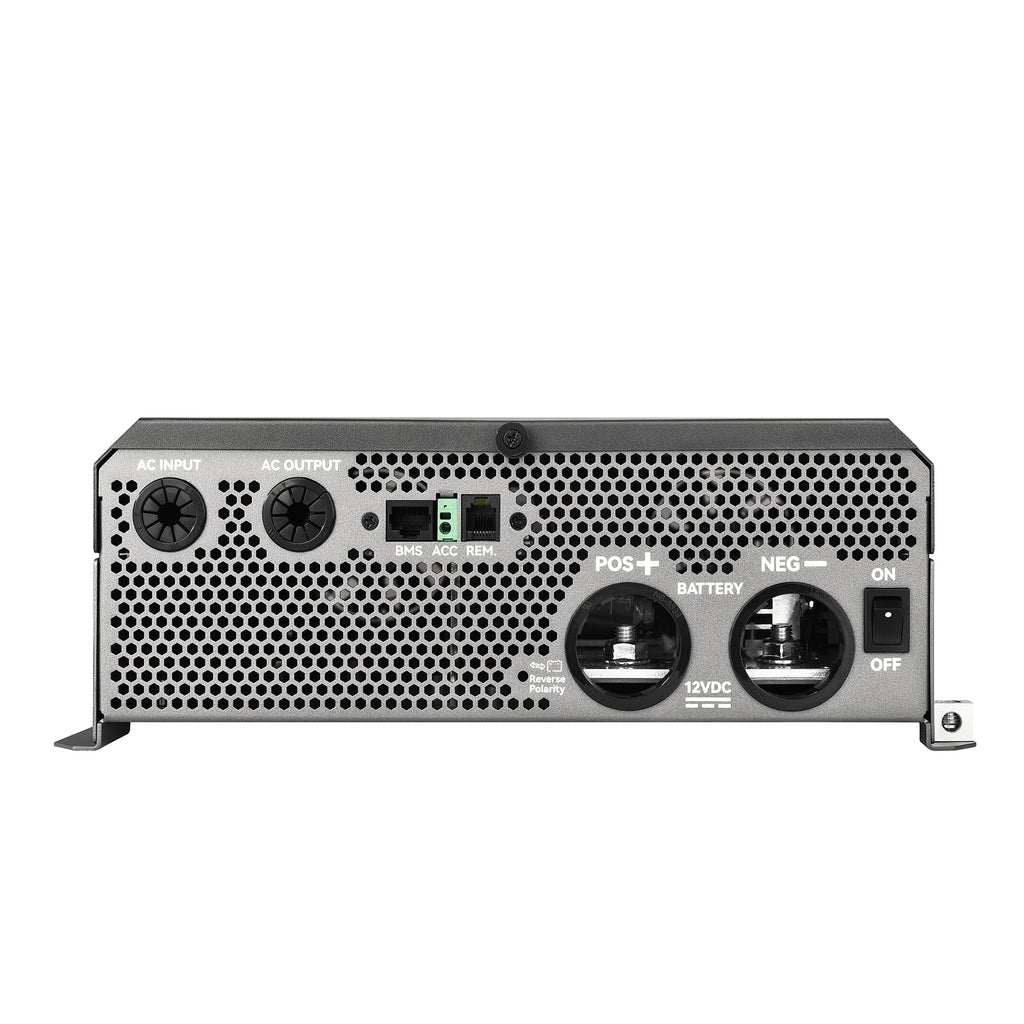 NOVA 2K12 | 2000W 12V Pure Sine Wave Inverter with Built-in Transfer Switch | UL458 Certified for RVs, Campers, Trailers, Vans