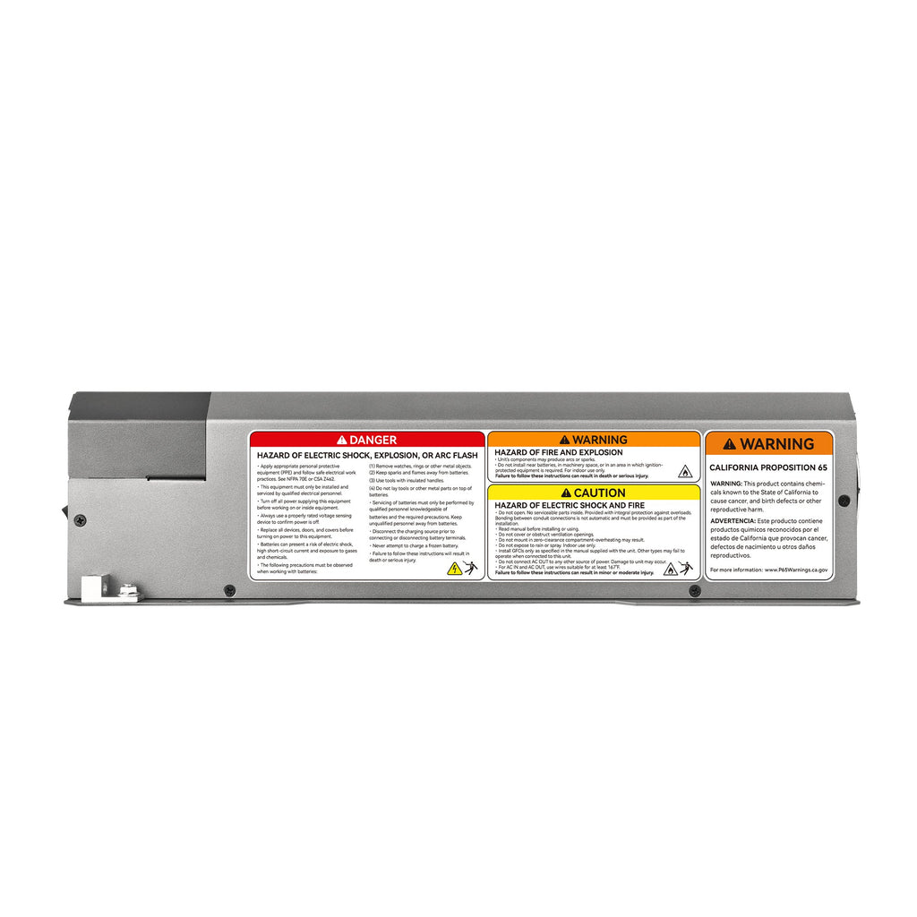 NOVA 3K12 | 3000W 12V Pure Sine Wave Inverter with Built-in Transfer Switch | UL458 Certified for RVs, Campers, Trailers, Vans