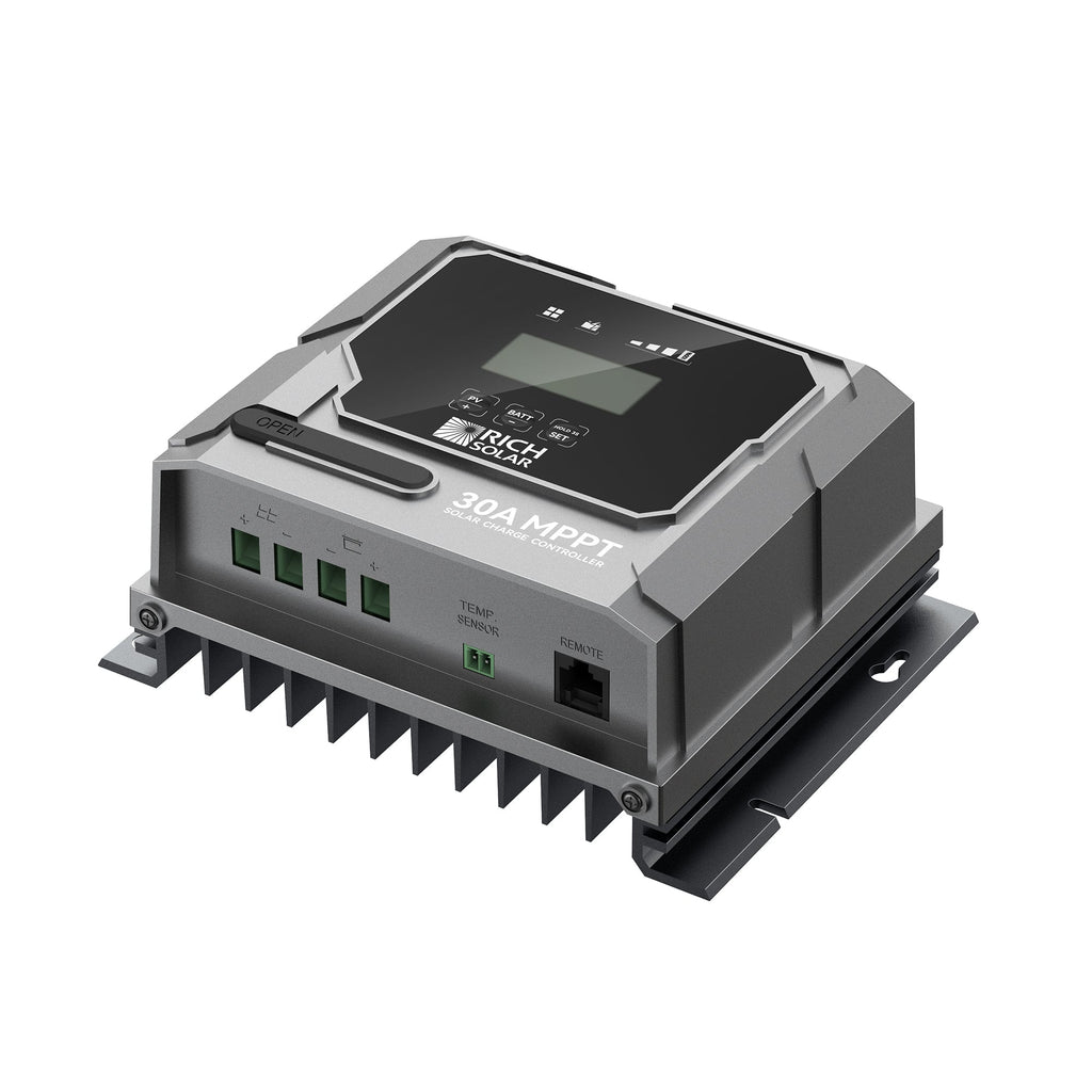 BRAVO 30 | 30 Amp MPPT Solar Charge Controller | Premium 30A 12V/24V MPPT Solar Controller for RVs, Trailers, Campers, Vans, Boats, Off-Grid | Awarded #1 Solar Controller 2025