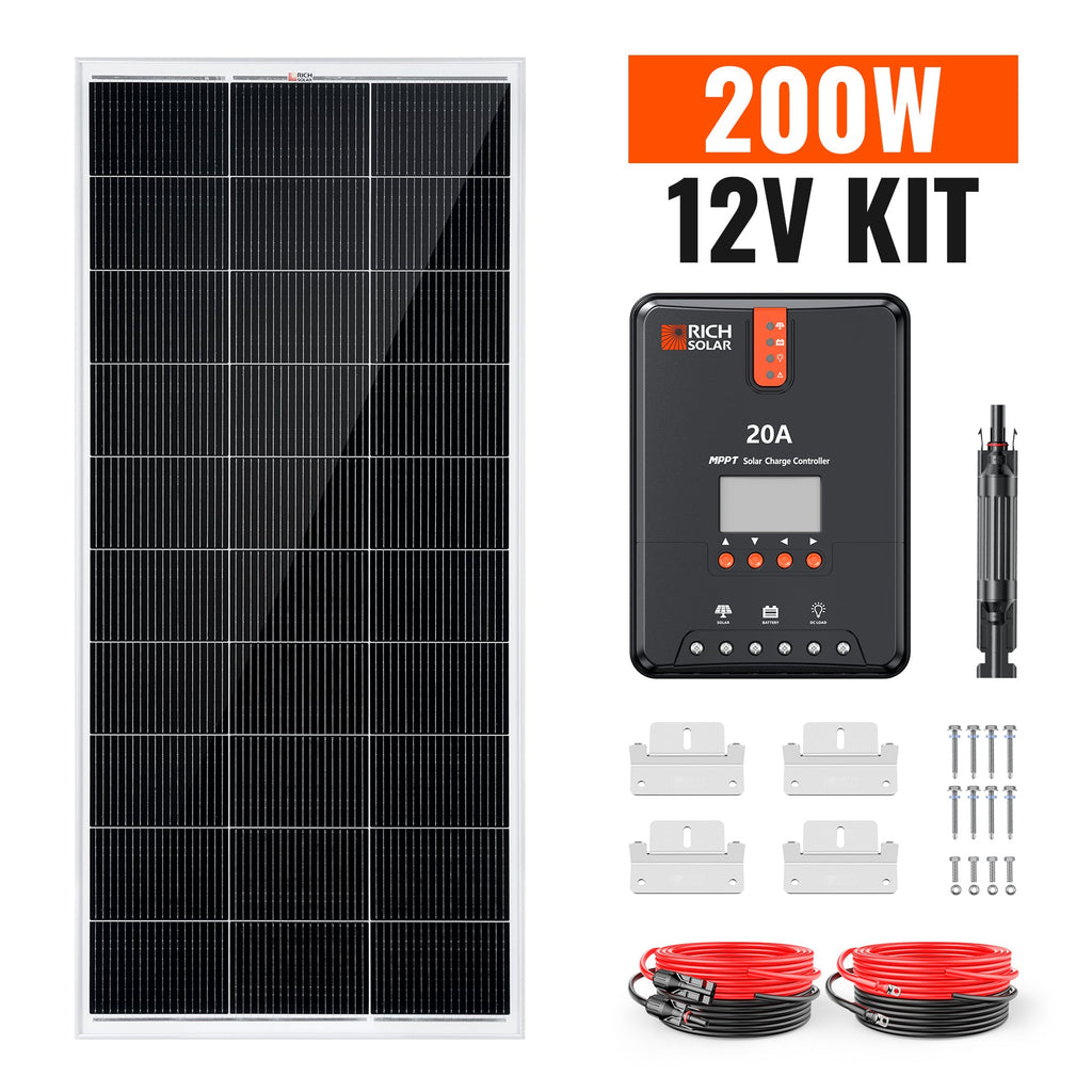 200 Watt Solar Kit