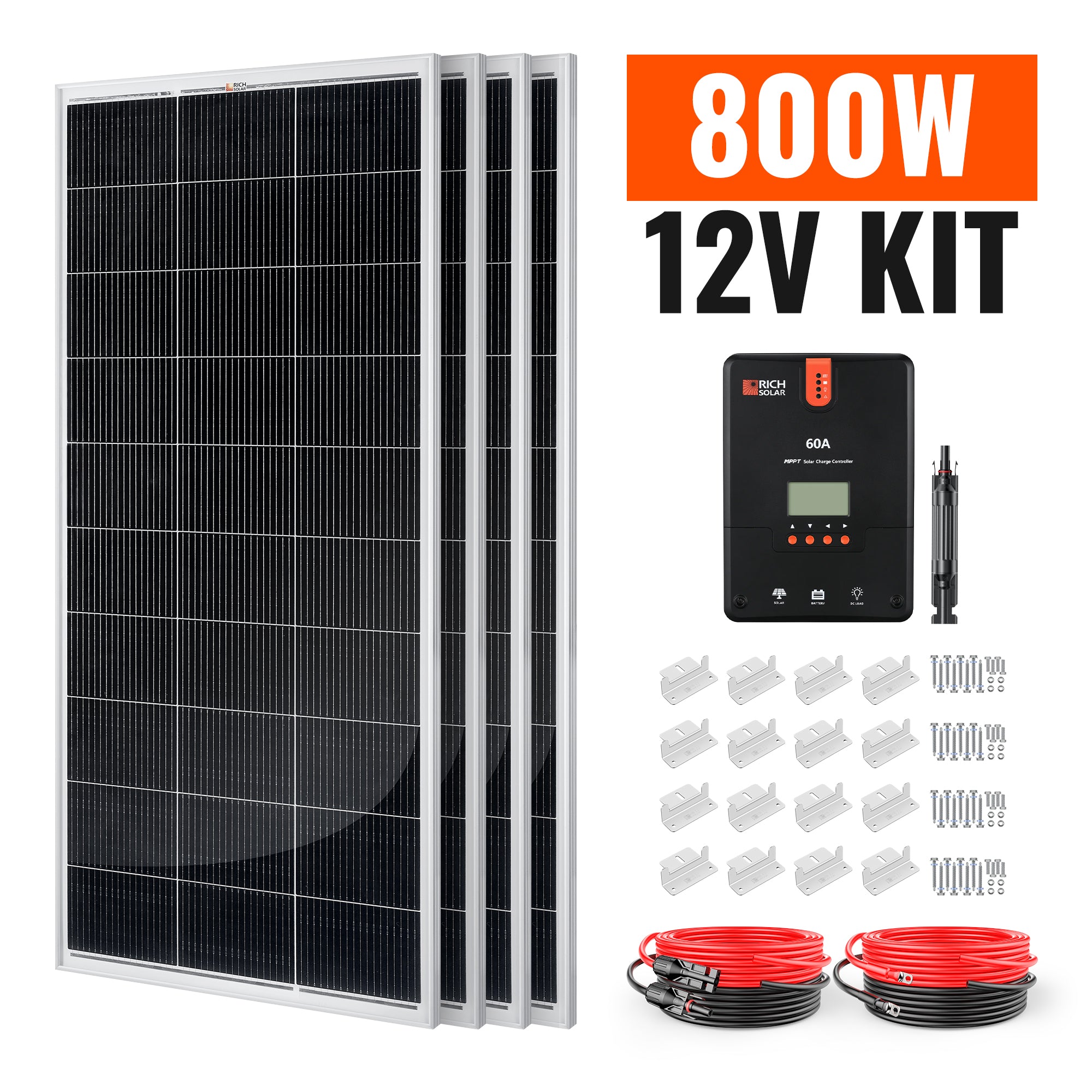 800 Watt Solar Kit