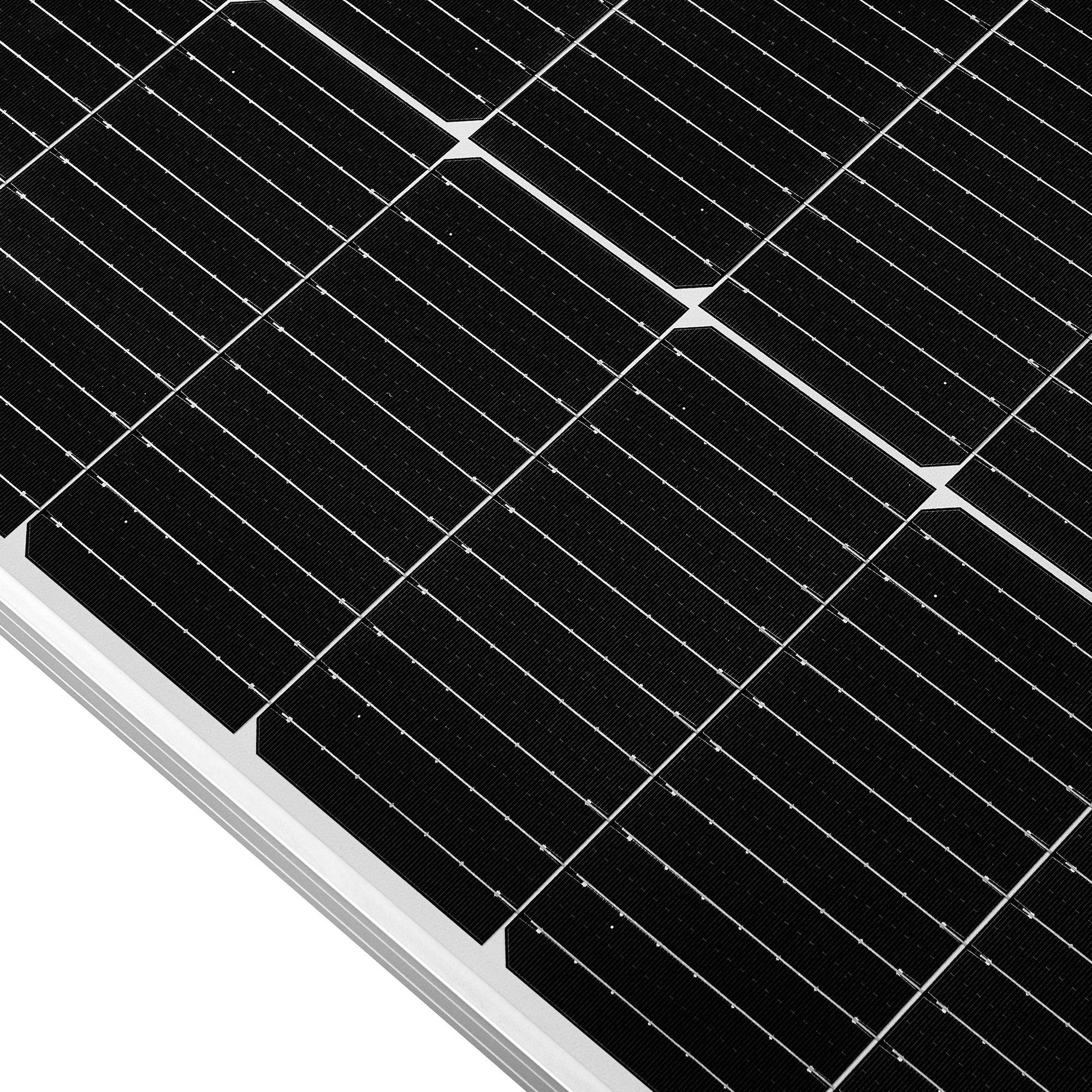 MEGA 100 SLIM SLX | 100 Watt Slim Solar Panel | Compact 12V Off-Grid Narrow Solar Panel for Campers, Overlanders, Boats | 25-Year Output Warranty