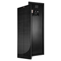 MEGA 100 SLIM ONYX | 100 Watt Slim Solar Panel | Compact 12V Off-Grid Narrow Solar Panel for Vans, Overlanders, Boats | 25-Year Output Warranty