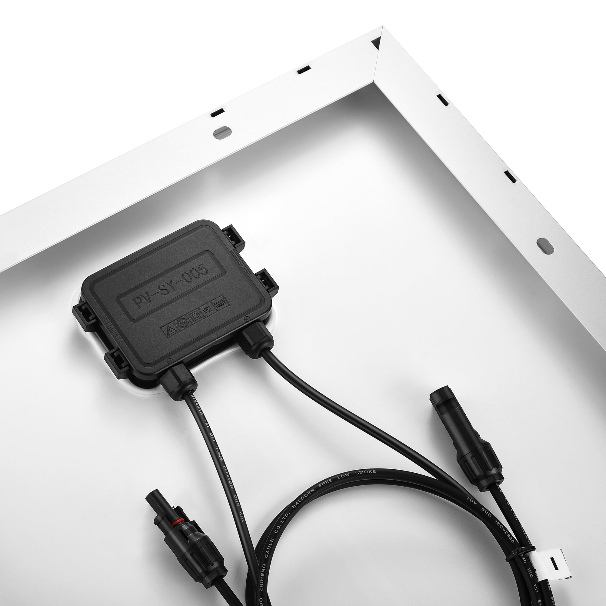 MEGA 130 SLIM | 130 Watt Slim Solar Panel | Compact 12V Narrow Panel for Vans, Campers, Boats  | 25-Year Output Warranty
