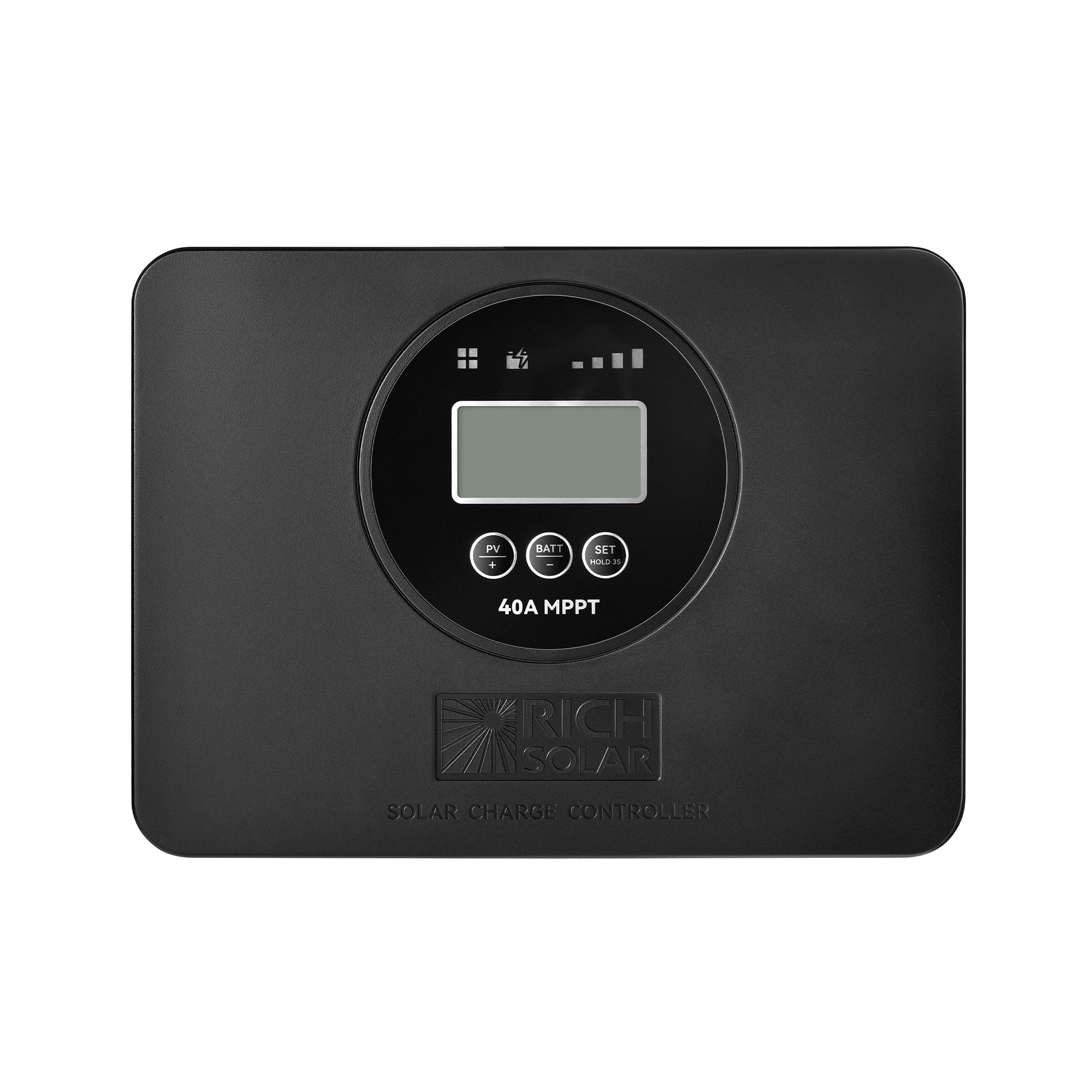 BRAVO PRO 40 | Premium 40A 12V/24V MPPT Flush Mount Solar Controller for RVs, Trailers, Campers, Vans, Boats, Off-Grid | With Bluetooth