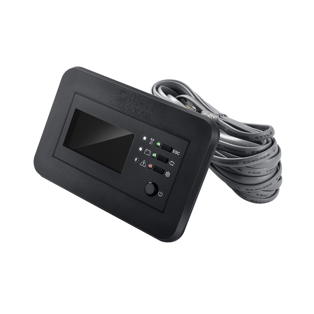 Inverter Remote Control with LCD & Bluetooth | Bypass Mode & Smart Charging | Compatible with NOVA SWITCH & NOVA SUPERCHARGER Series Inverters