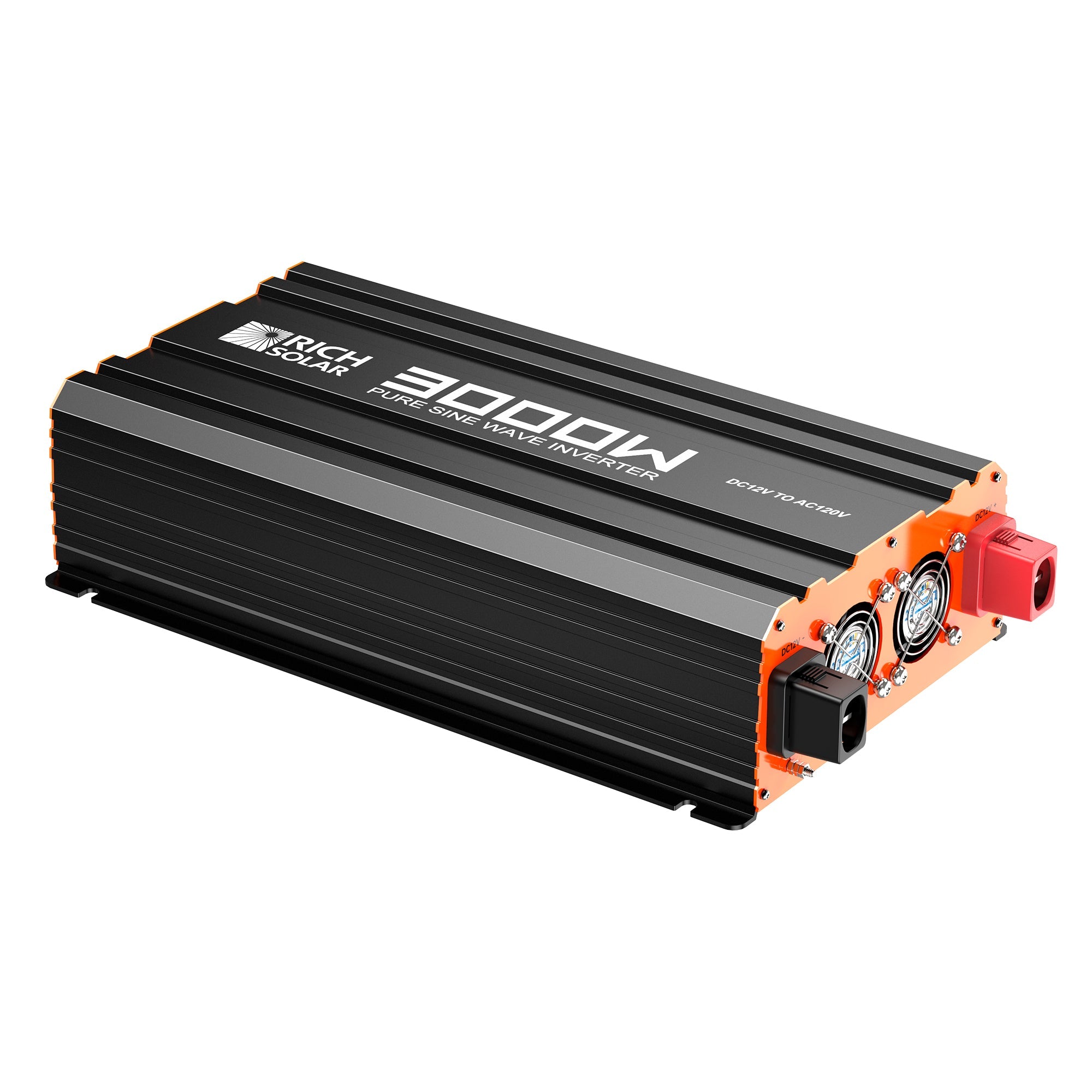 NOVA PURE 3K | 3000 Watt (3kW) 12 Volt Industrial Pure Sine Wave Inverter | Powerful 3000W 12V Off-Grid Inverter for RVs, Trailers, Campers, Vans, Trucks, Overlanders, Boats