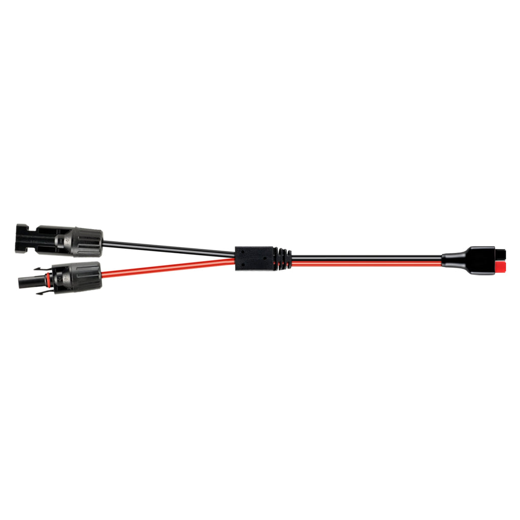 Anderson Adapter to Solar Connectors | Anderson to Solar Connector Adapter | Red and Black Anderson to PV Panel Connection | Easy Install