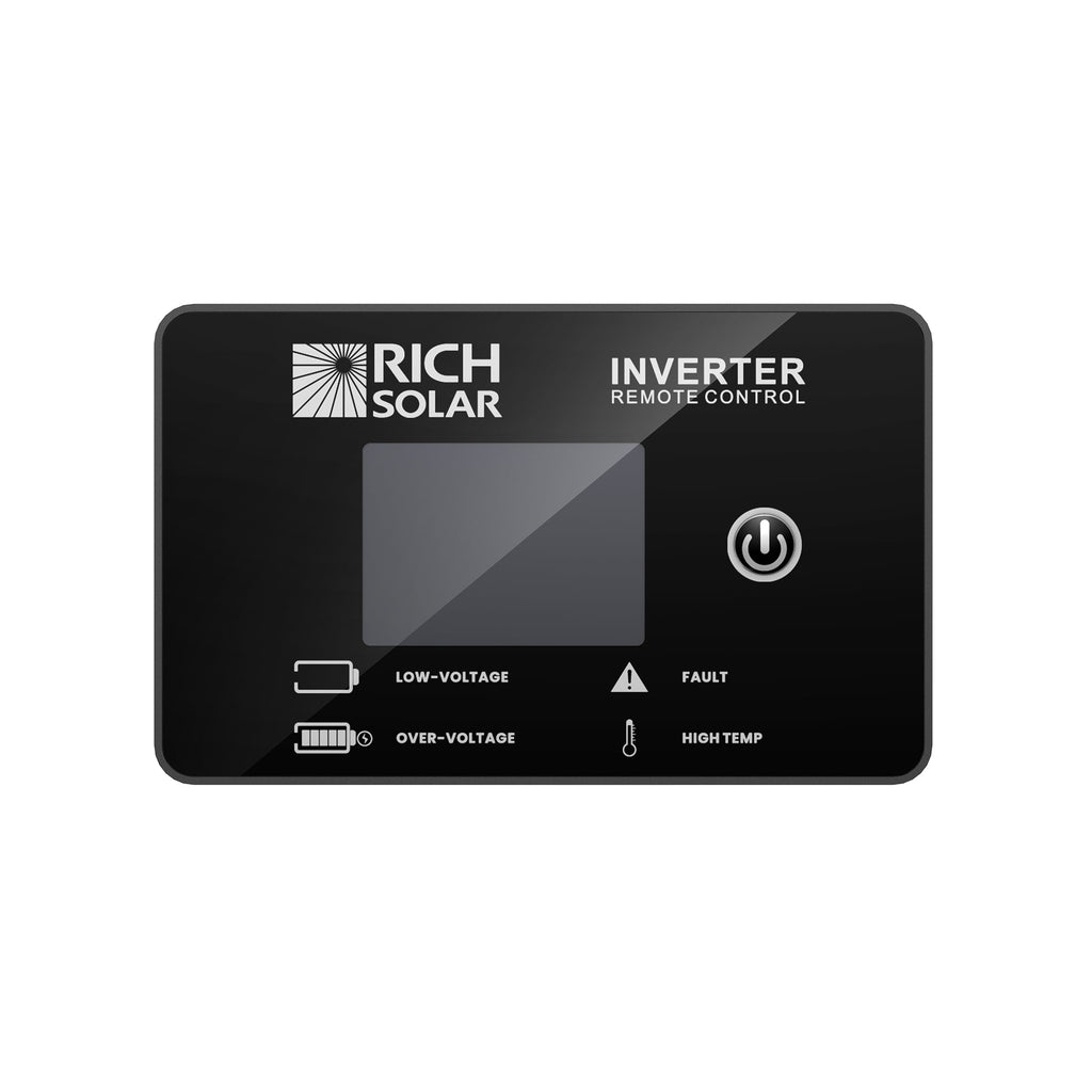 Inverter Remote Control with Smart LCD Display — Exclusive for Nova Pure Series