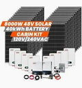 8000W 48V 120/240VAC Cabin Kit